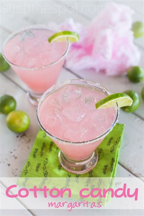 Use this easy recipe to make both incredible cotton candy and its sweet cousin. Cotton candy margaritas - Such the Spot