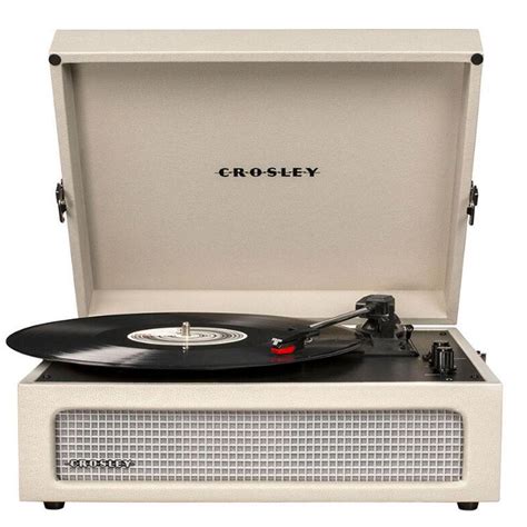 New Crosley Cr8017a Du 3 Speed Voyager Portable Record Player Turntable