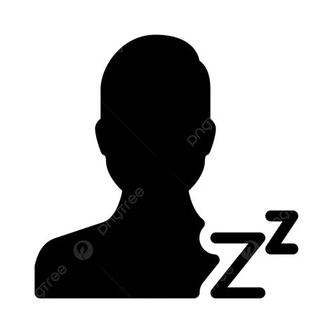 Sleep Silhouette Png Free Sleeping User Sleep Inactive Icon Tired