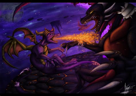 Last Fight By Xxgunderxx On Deviantart Spyro The Dragon