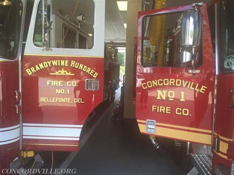Tower Goes South To Cover Brandywine Hundred Fire Company