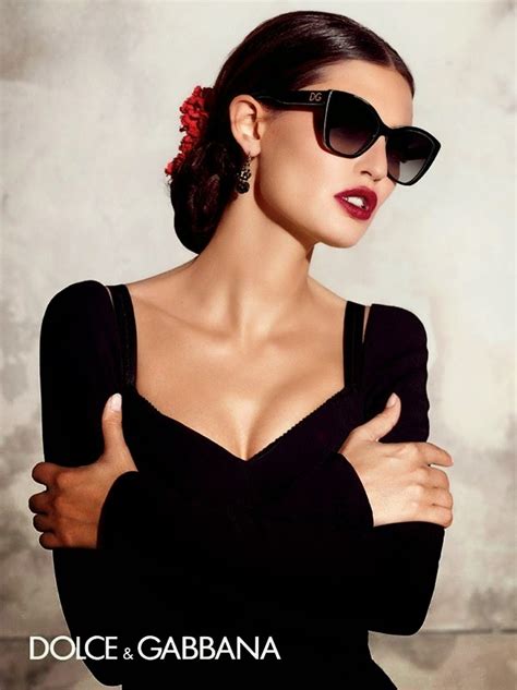 Bianca Balti Goes Glamorous For The Dolce And Gabbana Eyewear Springsummer 2015 Campaign
