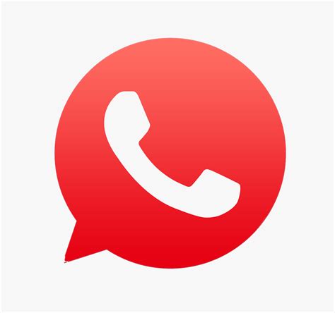 Whatsapp Plus Red Edition Whatsapp Icon Red Png Transparent Png
