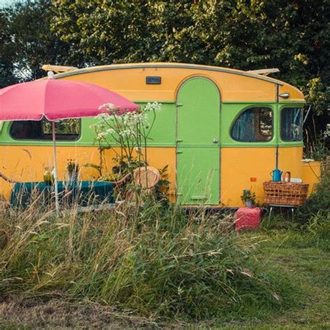 In het Wijland | Mobiele camping met hot tub | Caravan, Camping, Glamping