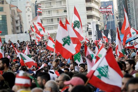 Lebanese Protesters Pack Streets To Mark Independence Day
