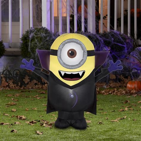 Gemmy 3 Ft Lighted Universal Pictures Despicable Me Minions Vampire
