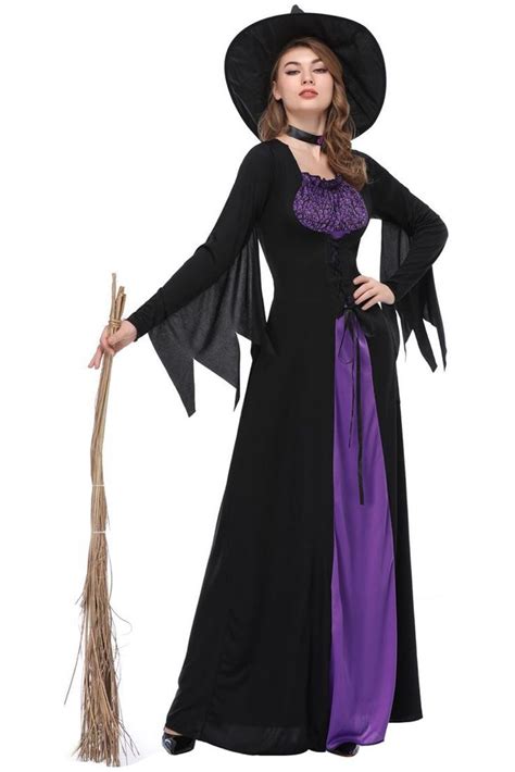 Laku Womens Witch Costume Vintaged Halloween Witch Cosplay Costume Have A Look At This