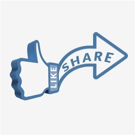 Share Button Clipart Transparent Png Hd Like Share Icon Button Share
