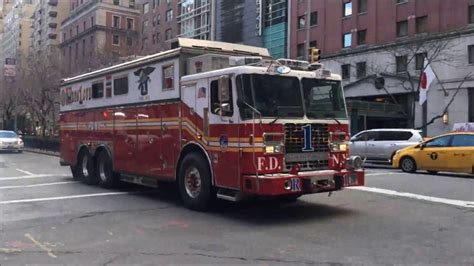 Compilation Of Fdny Rescue 1 Only Responding On The Streets Of