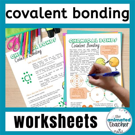 Simple Covalent Bonding Worksheets Lewis Electron Dot Structures