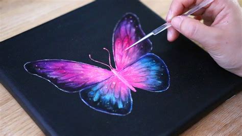 Do You Like Butterfly 🦋butterfly Acrylic Painting 146 Youtube