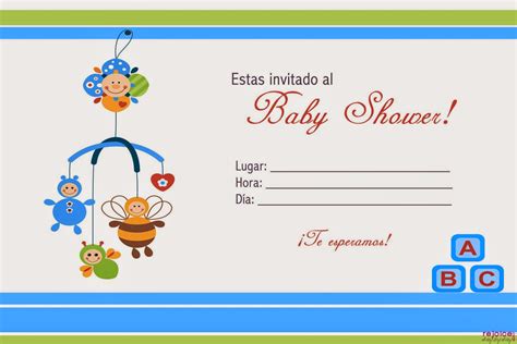 Tarjetas De Baby Shower Para Imprimir Gratis Z Baby Shower Ideas