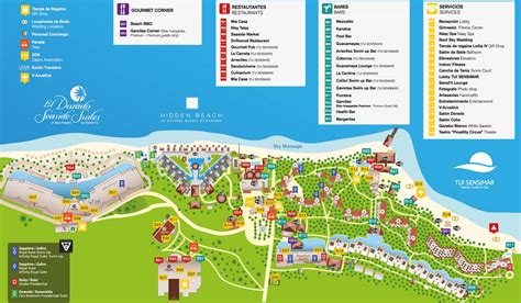 Map Of El Dorado Royale Resort In Mexico Get Latest Map Update