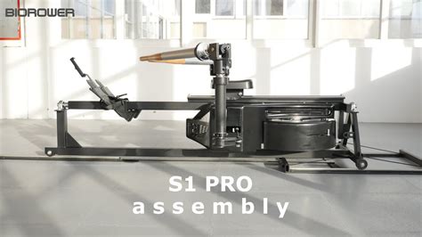 Biorower S1pro Assembly Ultra Realistic Indoor Rower Youtube