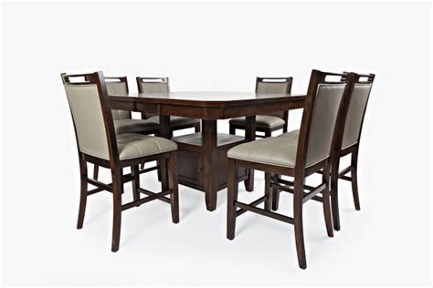 Jofran Inc Manchester 7 Piece Counter Height Dining Set Miskelly