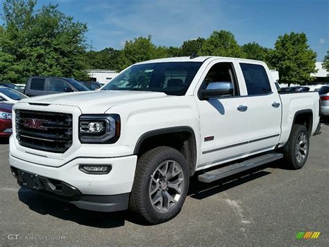 2016 Summit White Gmc Sierra 1500 Slt Crew Cab 4wd 114947673