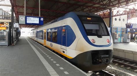 Ns Slt Als Sprinter Trein Vanuit Station Eindhoven Naar Deurne Youtube