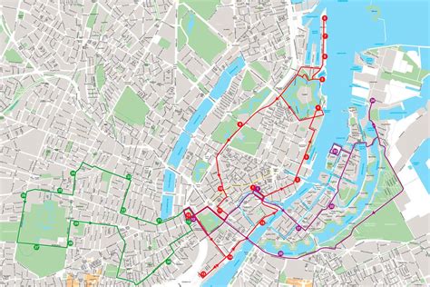 Copenhagen Bus Routes Map