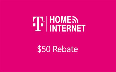 T Mobile Home Internet Rebate