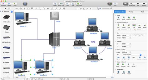 Add A Computer Network Diagram To Ms Word Conceptdraw Helpdesk