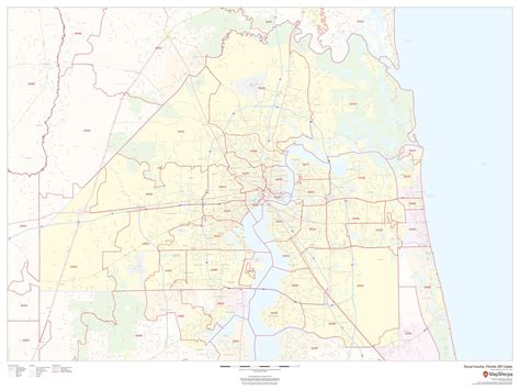 Duval County Zip Code Map Maps Catalog Online
