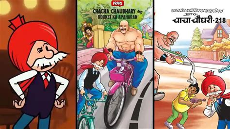 Chacha Chaudhary Iconic Indian Comics Gobookmart
