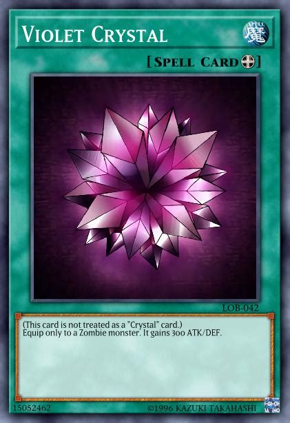 Something to do with not being activatable during chain link 2. Violet Crystal | Decks and Tips | YuGiOh! Duel Links - GameA