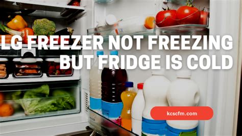 Lg Freezer Not Freezing But Fridge Is Cold Causes And Solution