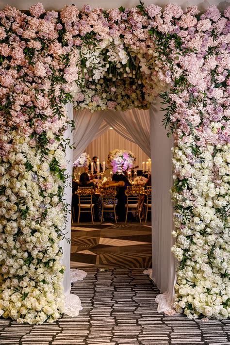 Flower Arch To Reception Space The Kesh Experience Wedding Decor Ideas