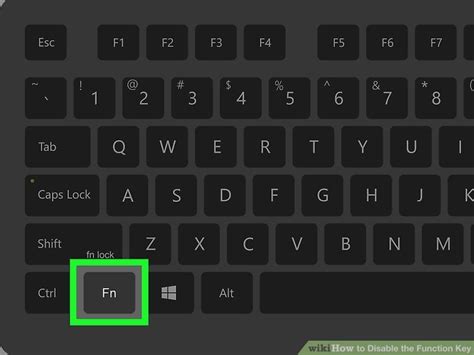 4 Ways To Disable The Function Key Wiki How To English