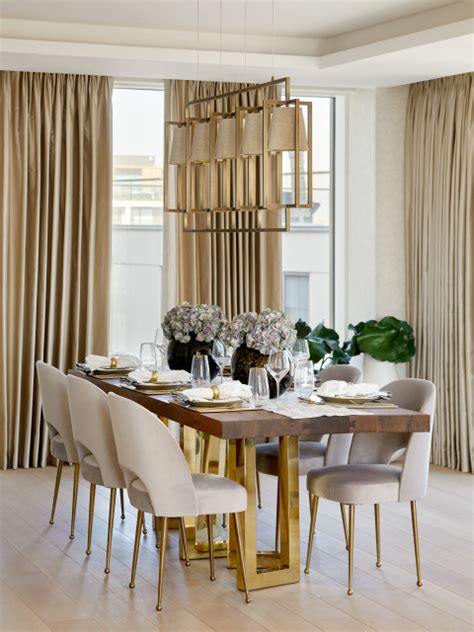 Kensington Penthouse Contemporary Dining Room London By Celine