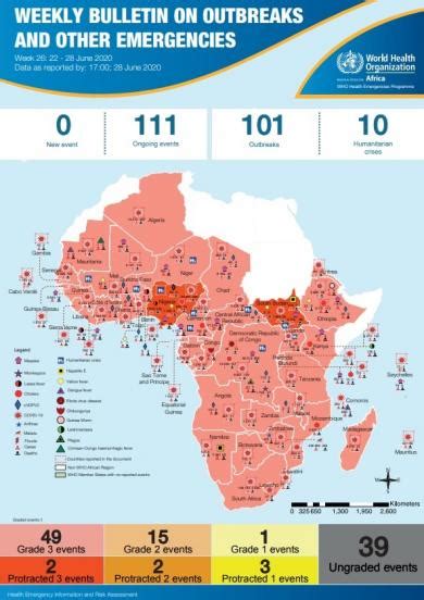Outbreaks And Emergencies Bulletin Week 26 22 28 June 2020 Who Regional Office For Africa