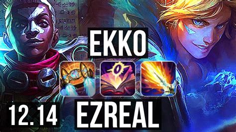 EKKO Vs EZ MID 11 0 4 66 Winrate Legendary EUW Diamond 12 14