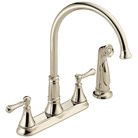 We did not find results for: Delta Cassidy 2-Handle Standard Kitchen Faucet with Side ...