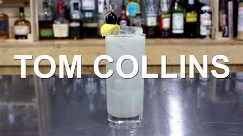 Tom Collins Gin Cocktail Recipe Busy Mom Cooking