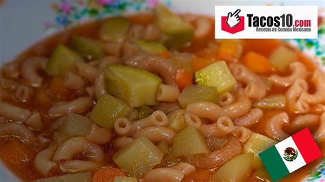 Top Imagen Receta Para Hacer Sopa De Coditos Abzlocal Mx