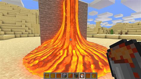 Realistic Lava In Minecraft Youtube
