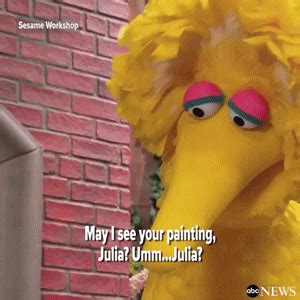 Thetrippytrip Julia A Muppet With Autism Makes Her Debut Appearance On Sesame Street She