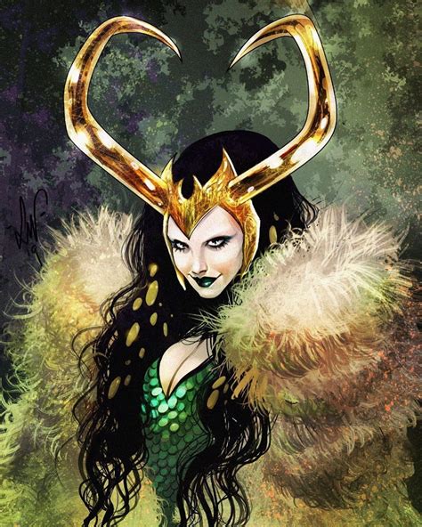Lady Loki By Lukas Werneck Lady Loki Loki Fanart Loki