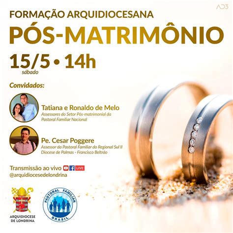 Formação Arquidiocesana Do Setor Pós Matrimônio Arquidiocese De Londrina