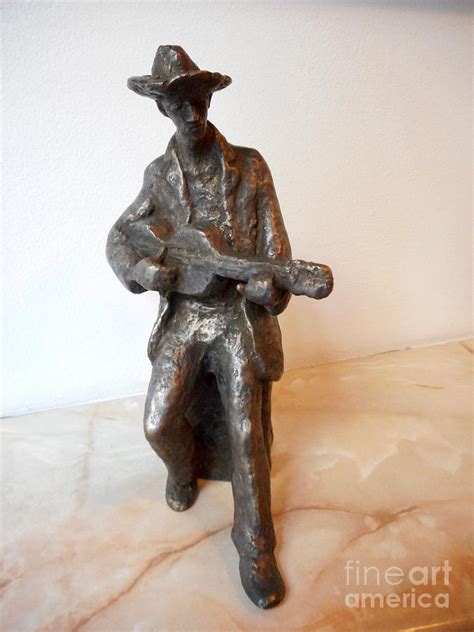 Guitarist Sculpture By Nikola Litchkov