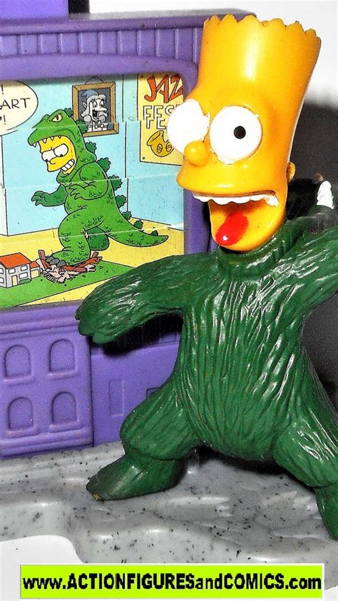Simpsons Bart Bartzilla Simpson Godzilla Treehouse Of Horror Burger Ki