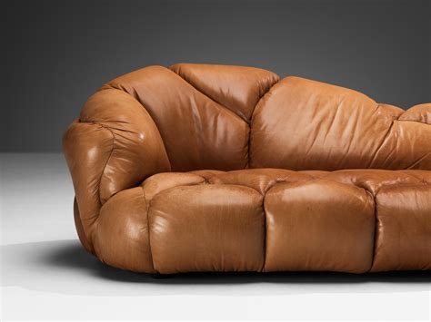 Howard Keith Cloud Sofa In Brown Leather For Sale At 1stdibs
