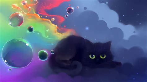 Silver blue red white gold pink green sad iphone dark. Wallpapers Black Cat - Wallpaper Cave