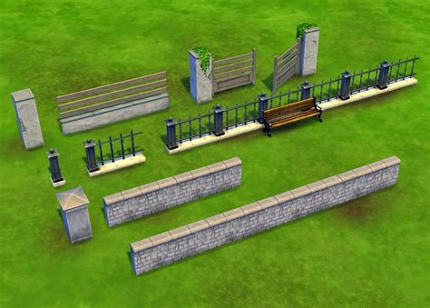 My Sims 4 Blog Liberated Fences By Plasticbox