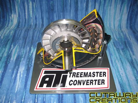 8 Inch Treemaster Torque Converter Cutaway Creations