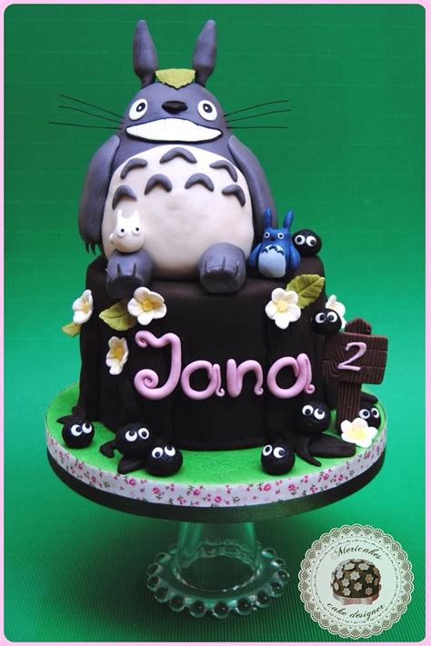 Totoro Cake Decorated Cake By Mericakes Cakesdecor