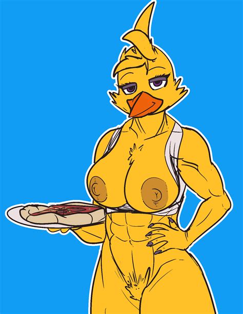 Rule 34 Anthro Avian Bird Breasts Chica Fnaf Chicken Crisis Omega