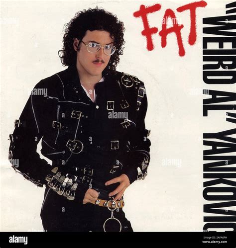 Weird Al Yankovic Fat Vintage Vinyl Record Cover Stock Photo Alamy