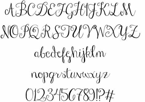 Browse by alphabetical listing, by style, by author or by in script > calligraphy. Janda Stylish Script font by Kimberly Geswein - FontRiver